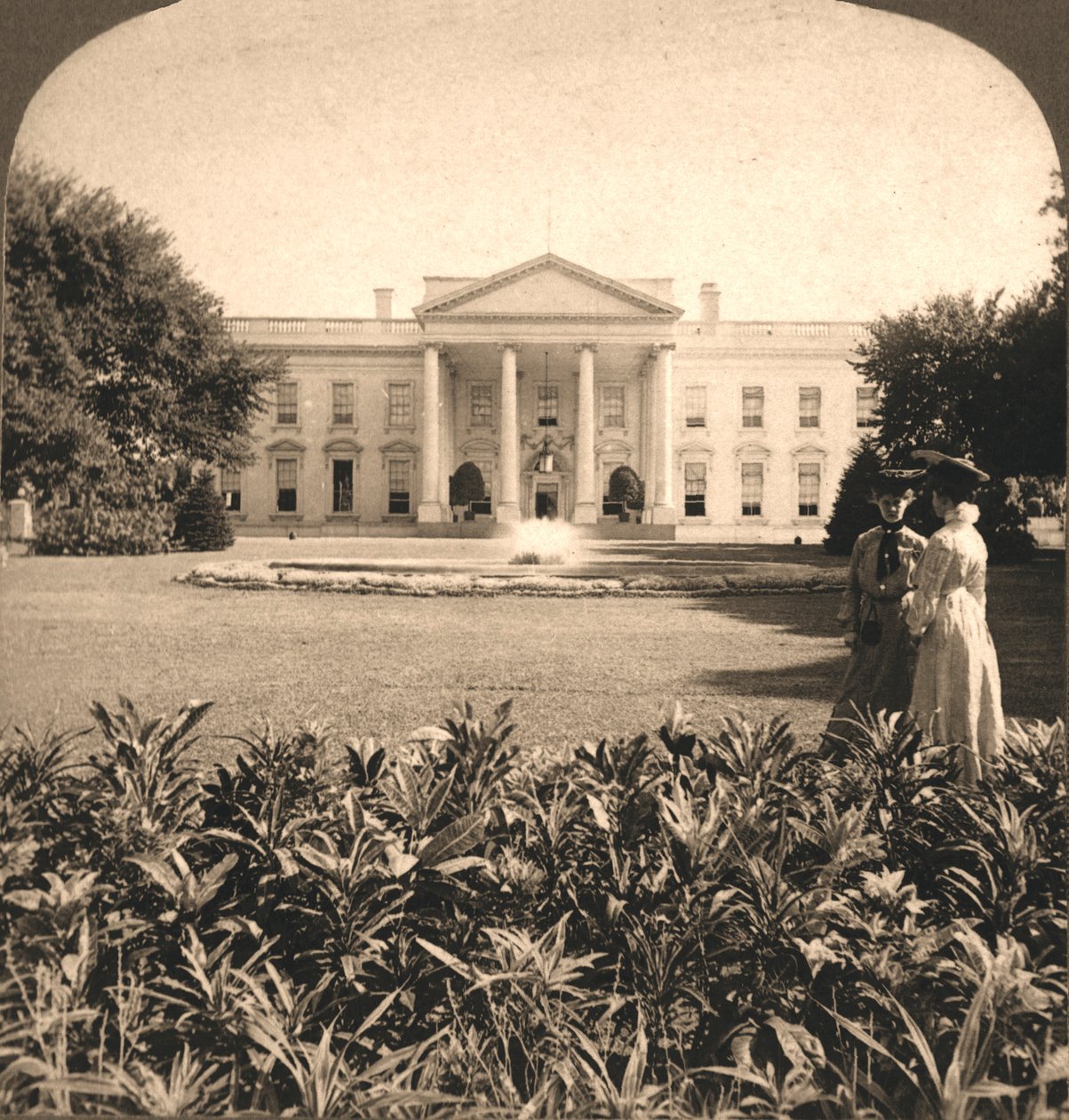 La Casa Bianca, Washington D.C, 1908 da Works and Sun Sculpture Studios