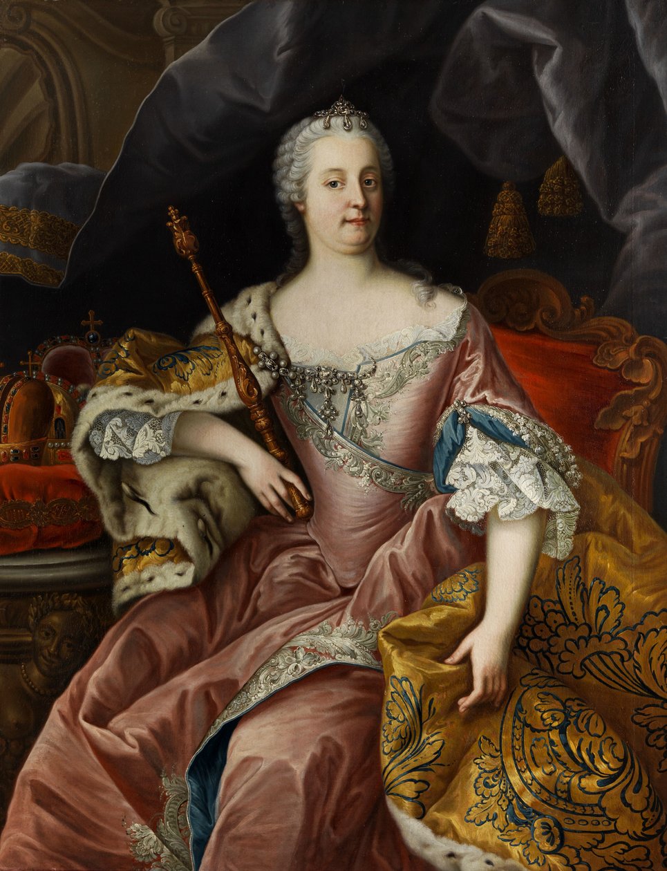 Imperatrice Maria Teresa da Workshop of Martin van Meytens