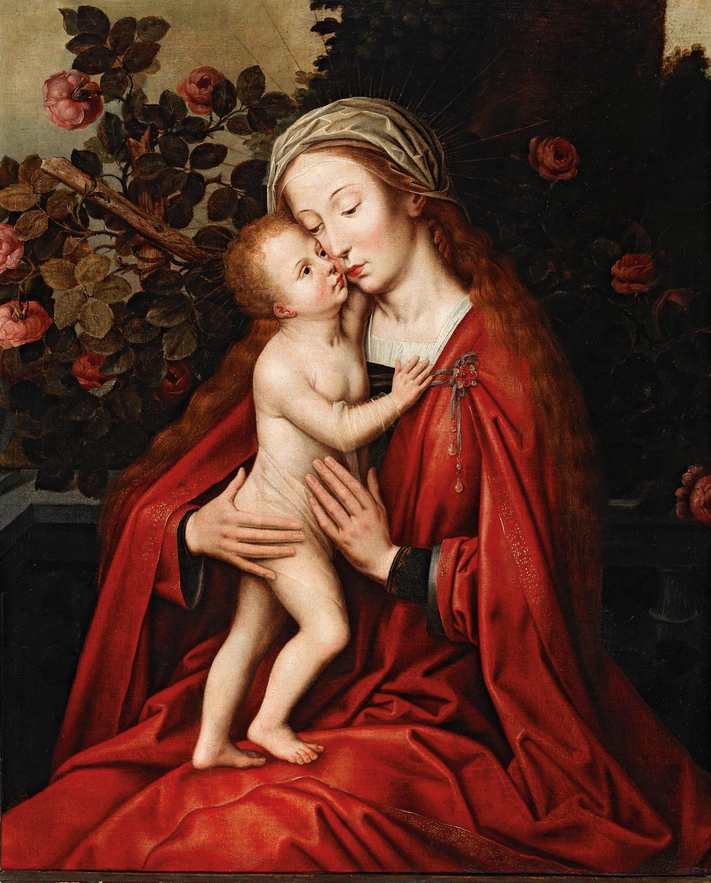 Madonna con Bambino da Workshop of Ambrosius Benson