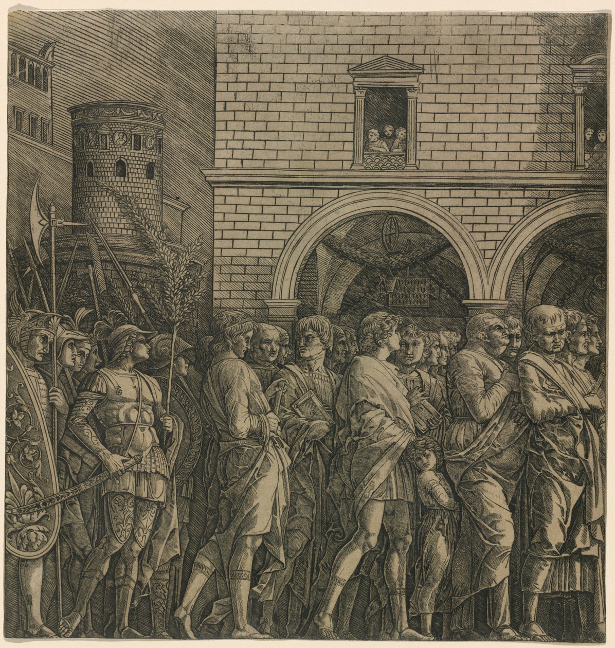 Il trionfo di Cesare: I senatori da Workshop of Andrea Mantegna