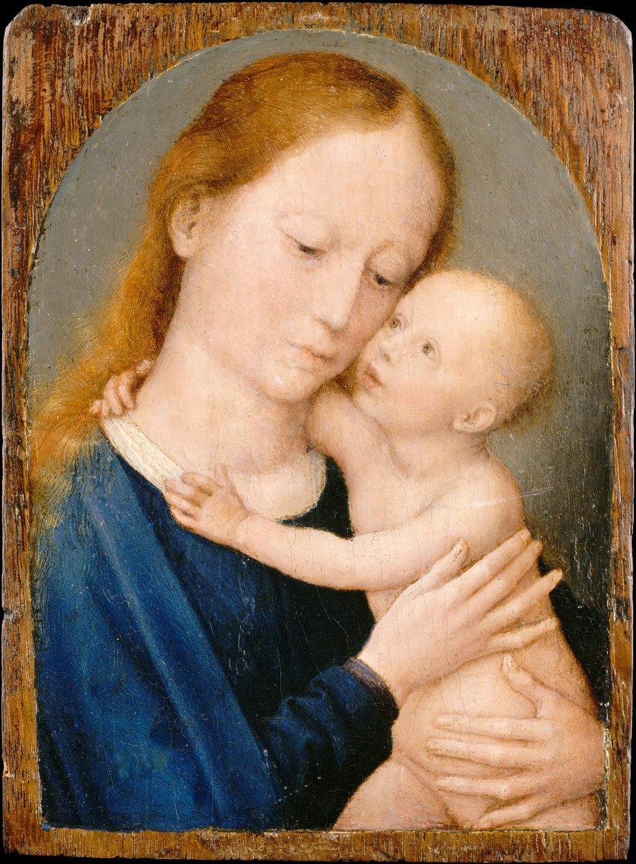Vergine con Bambino, 1490-1523 da Workshop of Gerard David