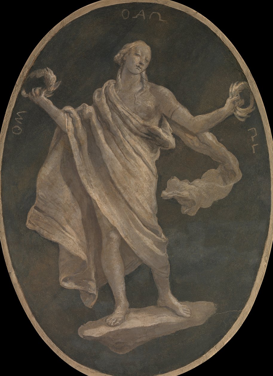 Una Virtù, Possibilmente il Patriottismo, 1760 da Workshop of Giovanni Battista Tiepolo