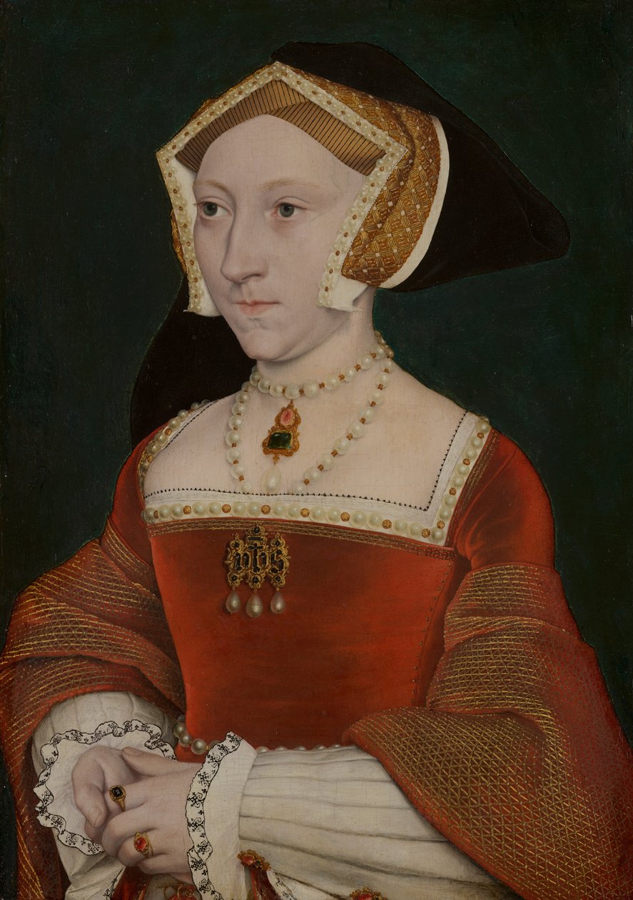 Olandese: Ritratto di Jane Seymour (1509-1537) Ritratto di Jane Seymour (1509-1537) da Workshop of Hans Holbein the Younger
