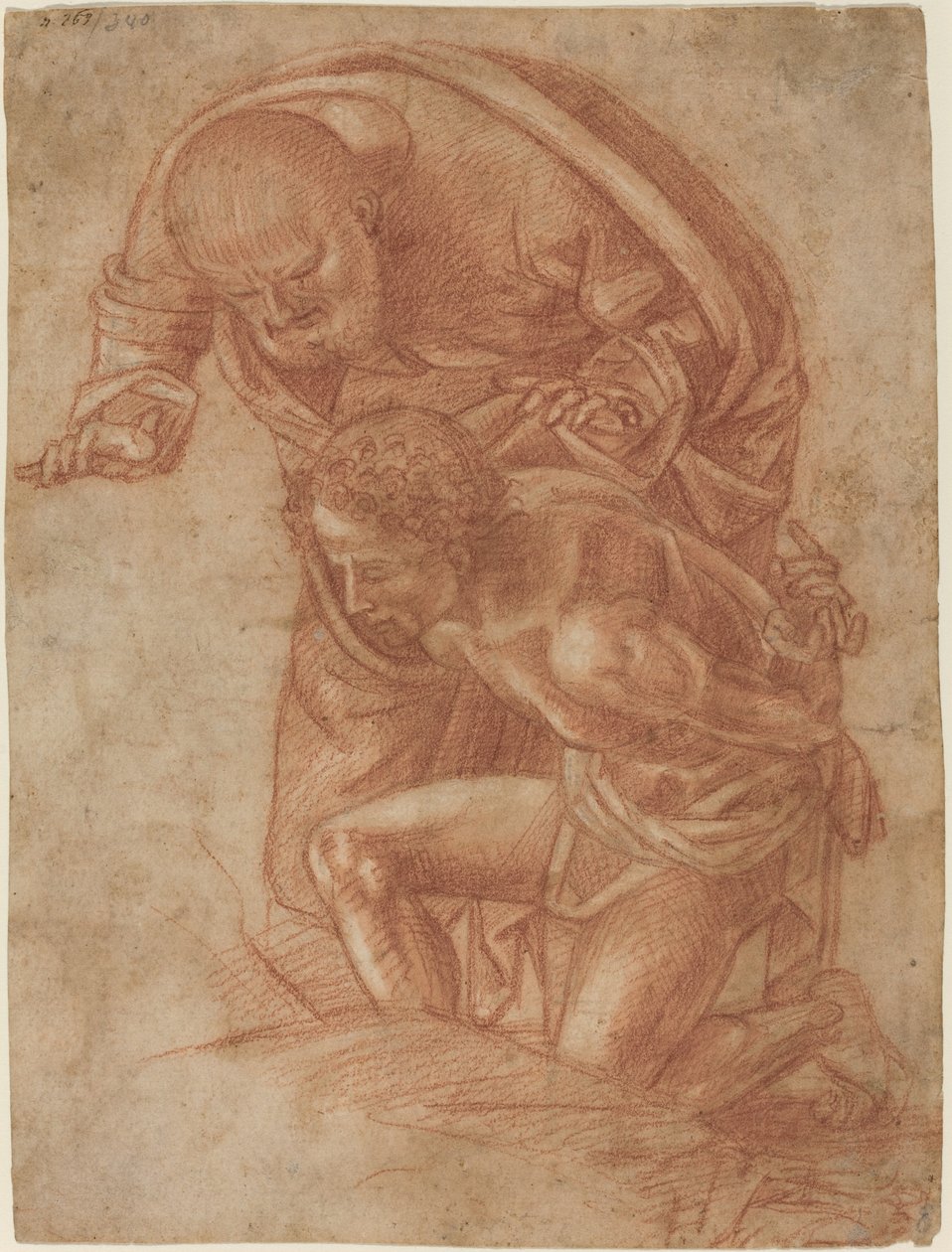 Il sacrificio di Isacco da Workshop of Luca Signorelli