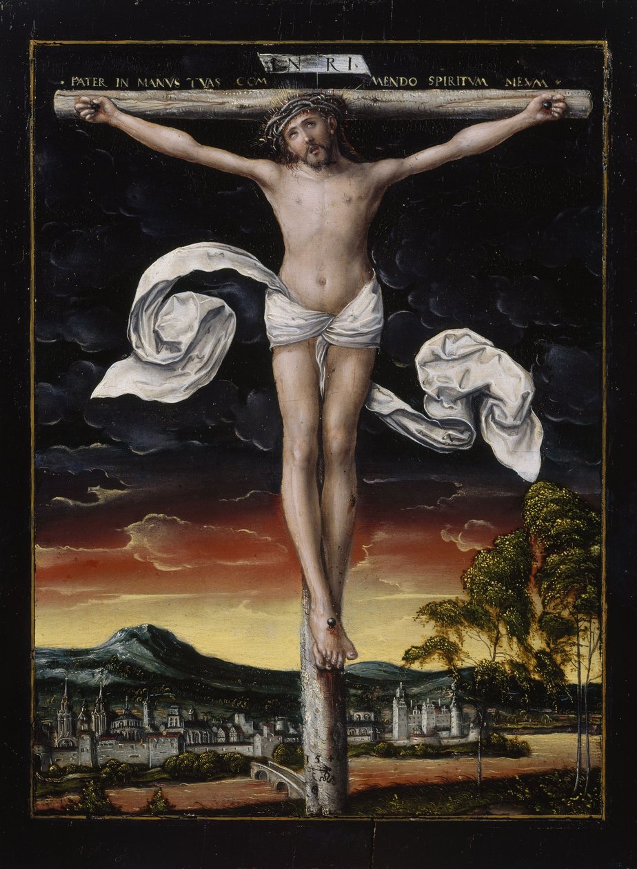 Cristo in croce da workshop of Lucas Cranach the Elder
