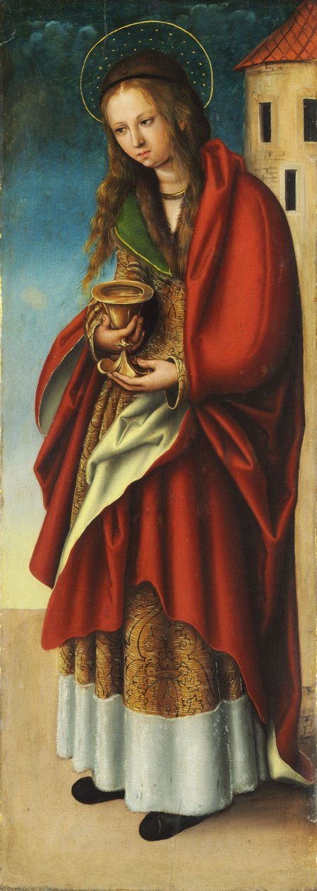 Tedesco: Die Hl. Barbara Santa Barbara da workshop of Lucas Cranach the Elder