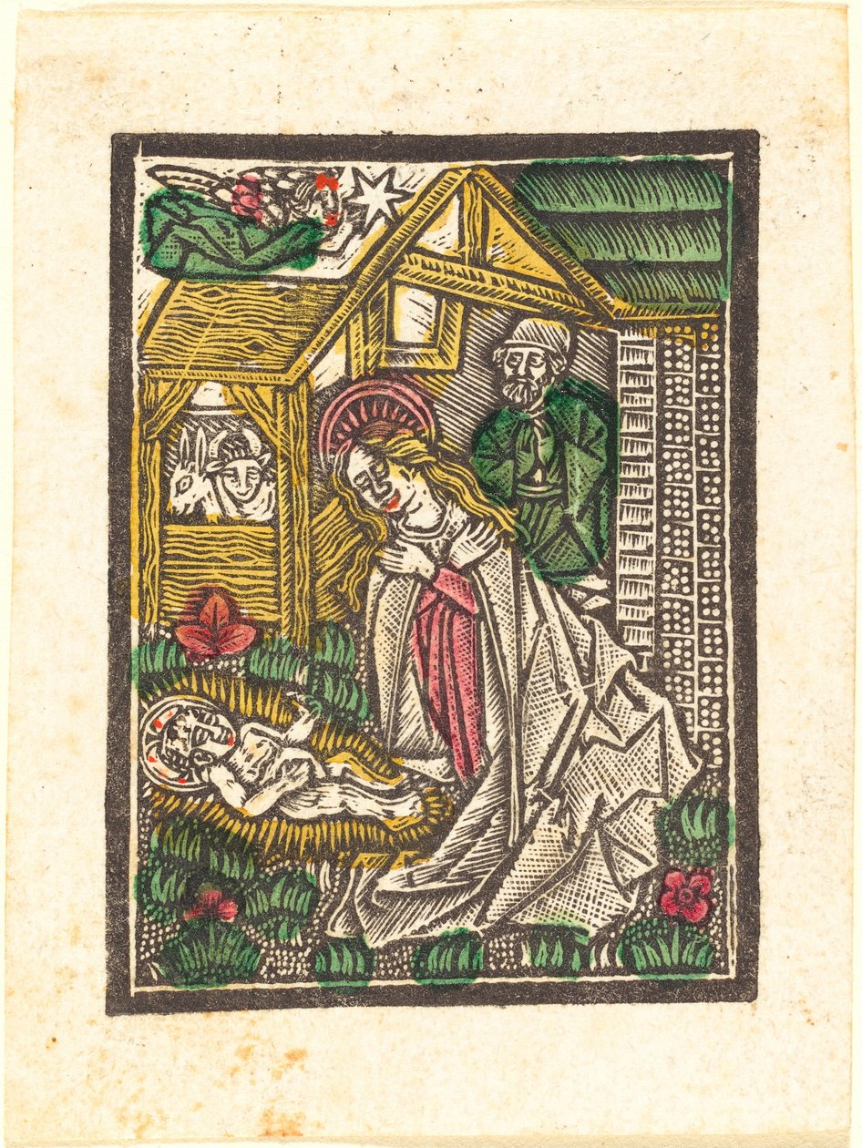 La Natività da Workshop of Master of the Aachen Madonna
