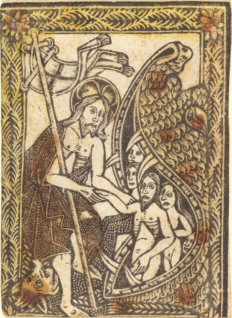 La Discesa di Cristo nel Limbo da Workshop of Master of the Borders with