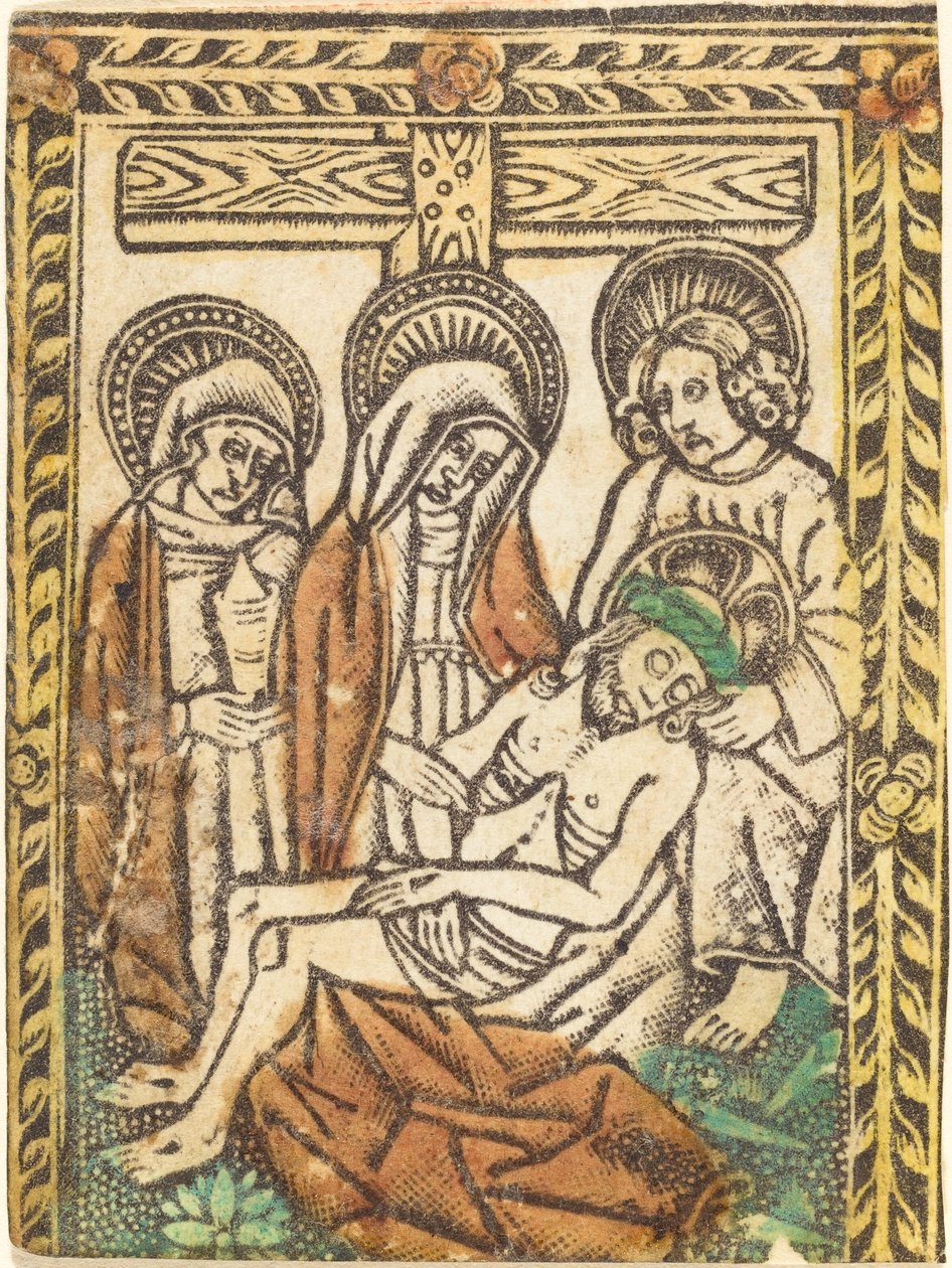 Il compianto da Workshop of Master of the Borders with