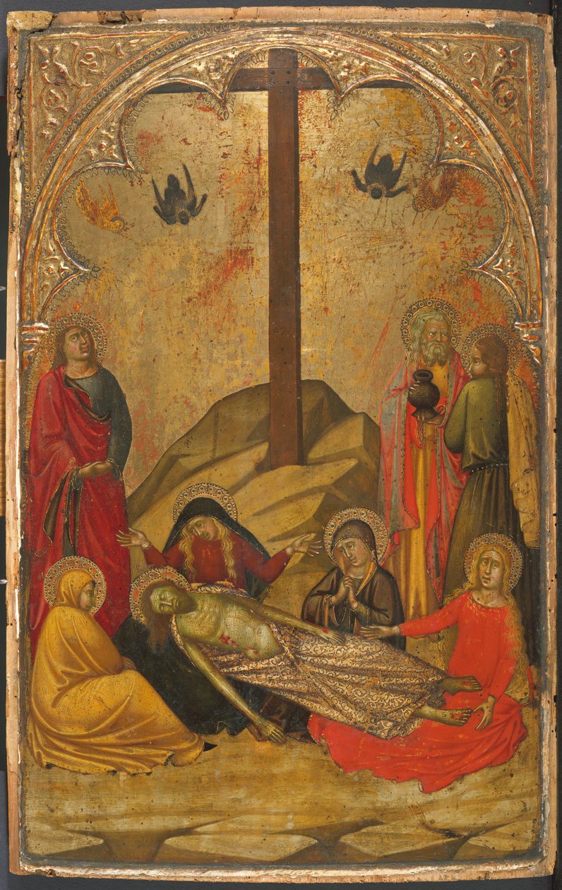 Il compianto sul Cristo morto da Workshop of Niccolò di Buonaccorso