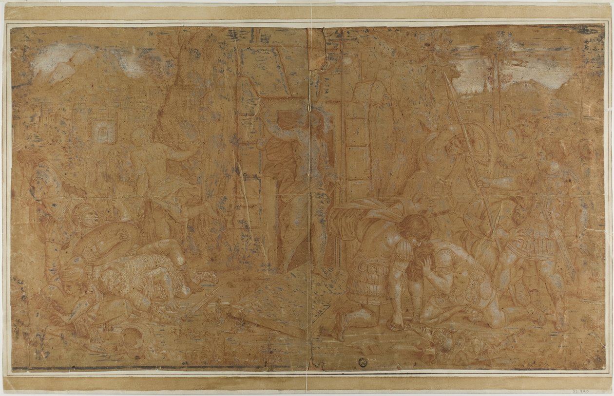 La resurrezione da Workshop of Raphael