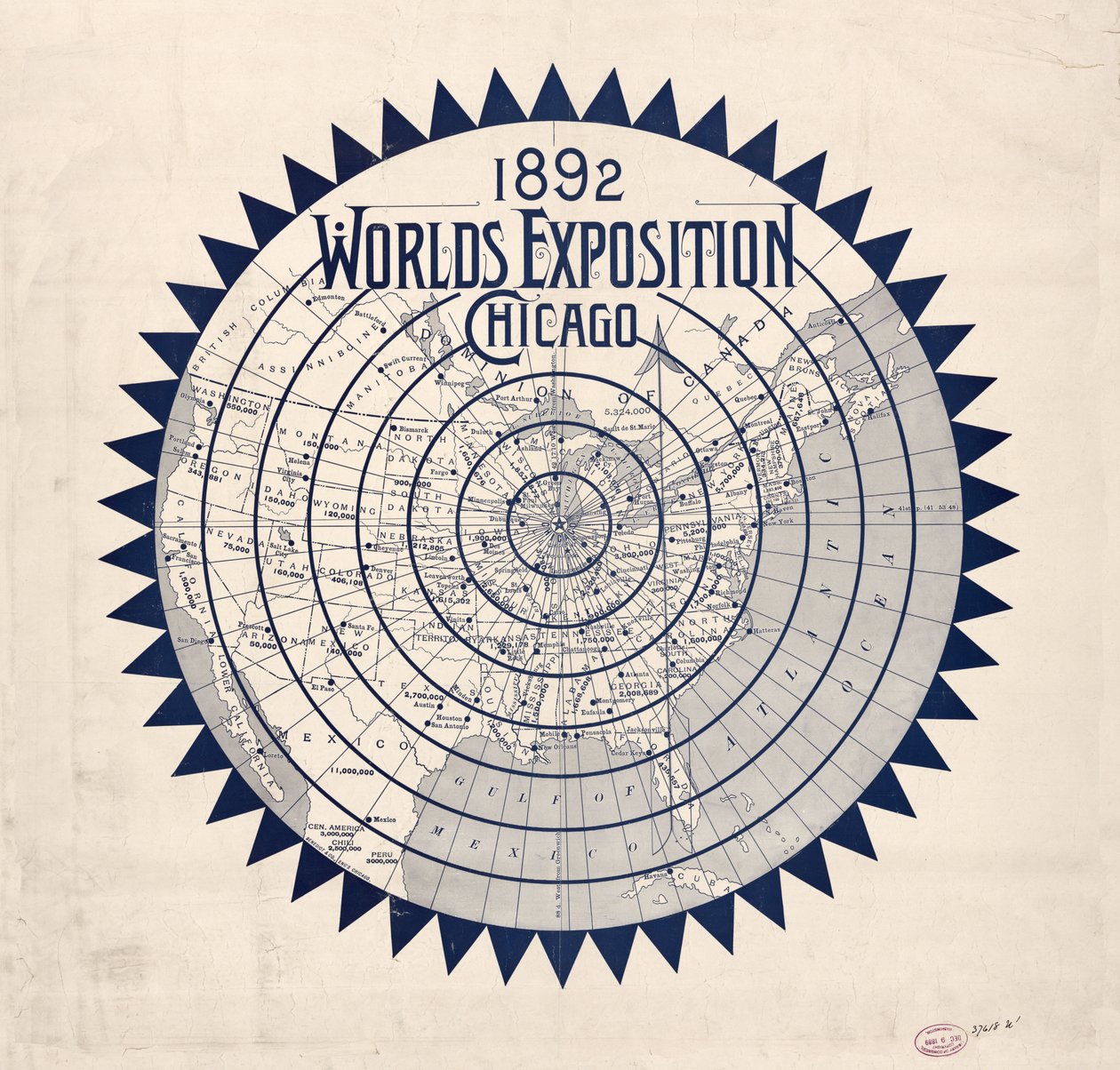 Esposizione universale del 1892, Chicago. LOC 2010587003 da World