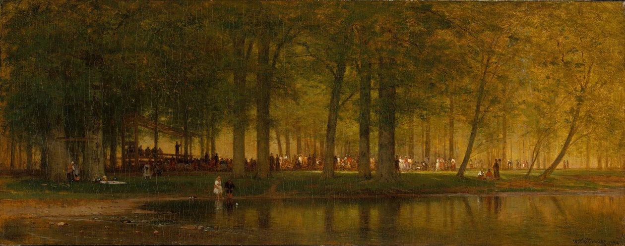 Il Raduno del Campo da Worthington Whittredge