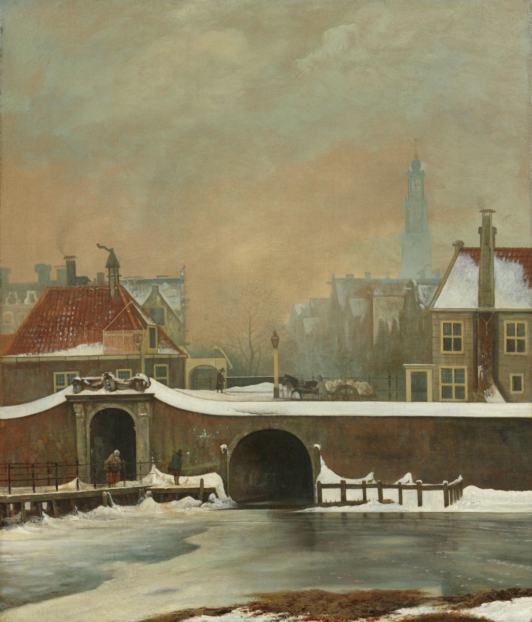 Il Raampoortje ad Amsterdam da Wouter Johannes van Troostwijk