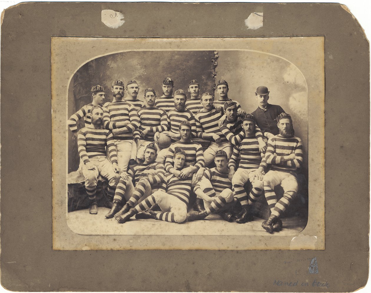 Squadra in tournée di Auckland, 1883 da Wrigglesworth and Binns