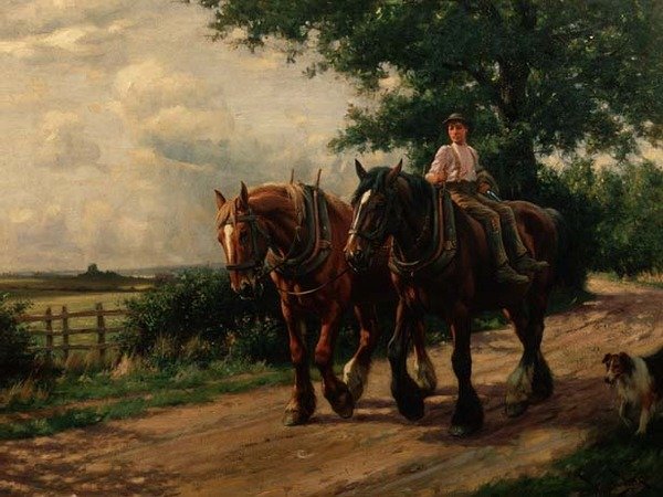 Sulla via di casa da Wright Barker