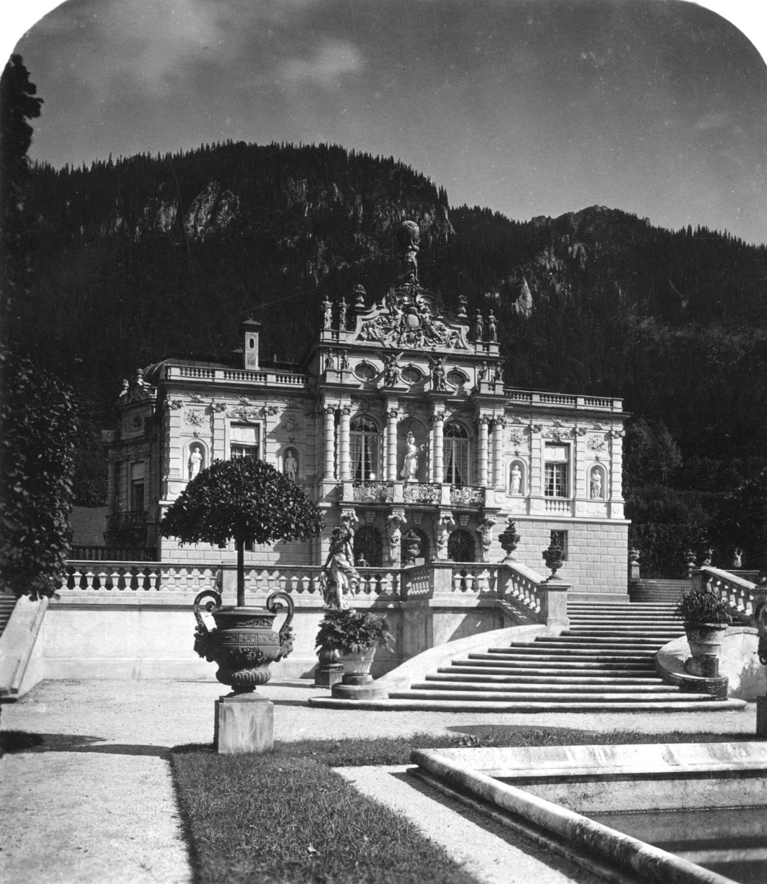 Palazzo di Linderhof, Baviera, Germania da Wurthle and Sons