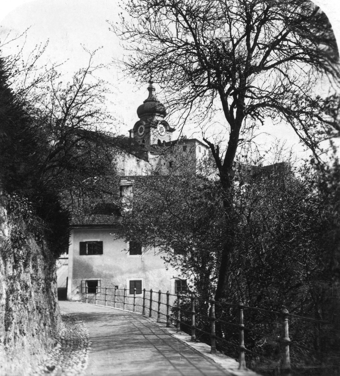 Abbazia di Nonnberg, Salisburgo, Austria da Wurthle and Sons