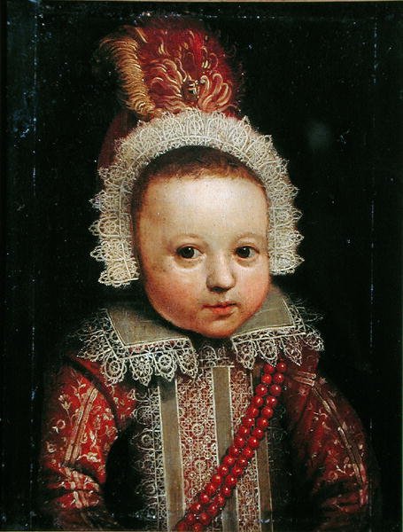 Ritratto di un infante da Wybrand Simonsz. de Geest
