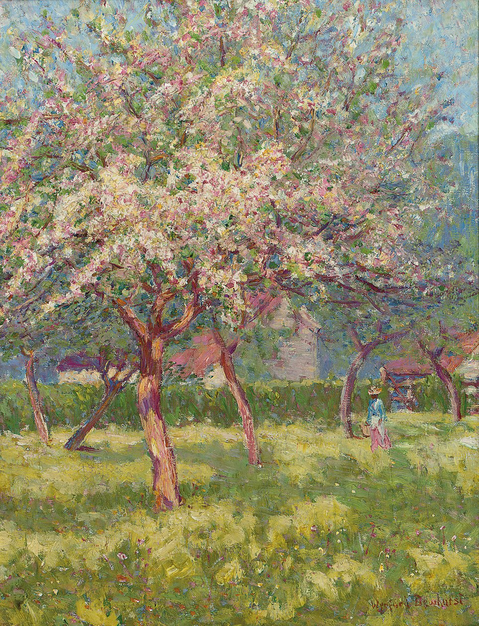 Un frutteto in fiore da Wynford Dewhurst