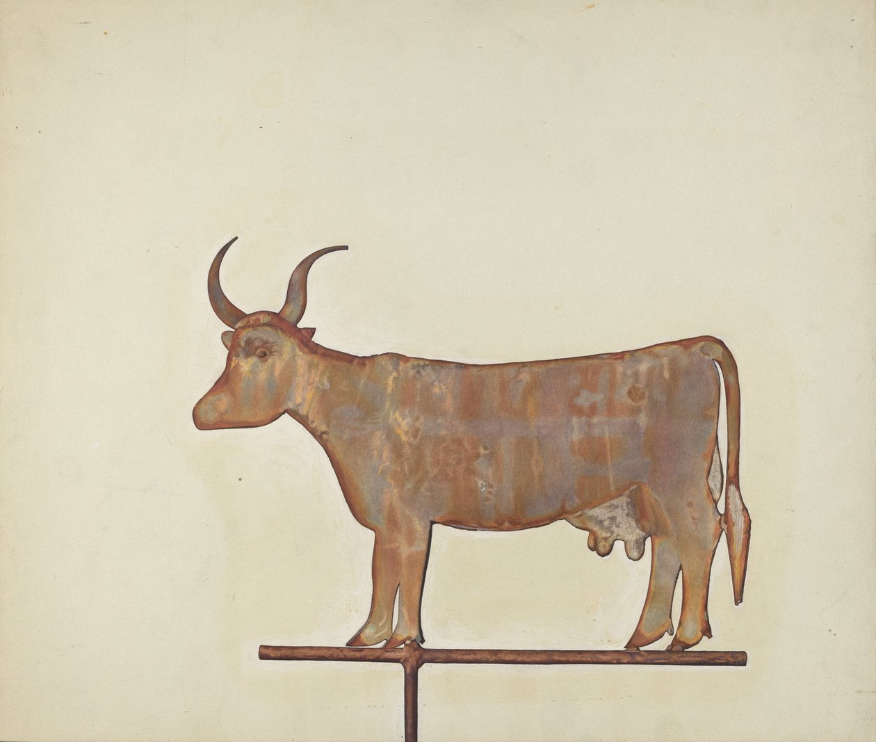 Segnavento a forma di mucca da Wynna Wright