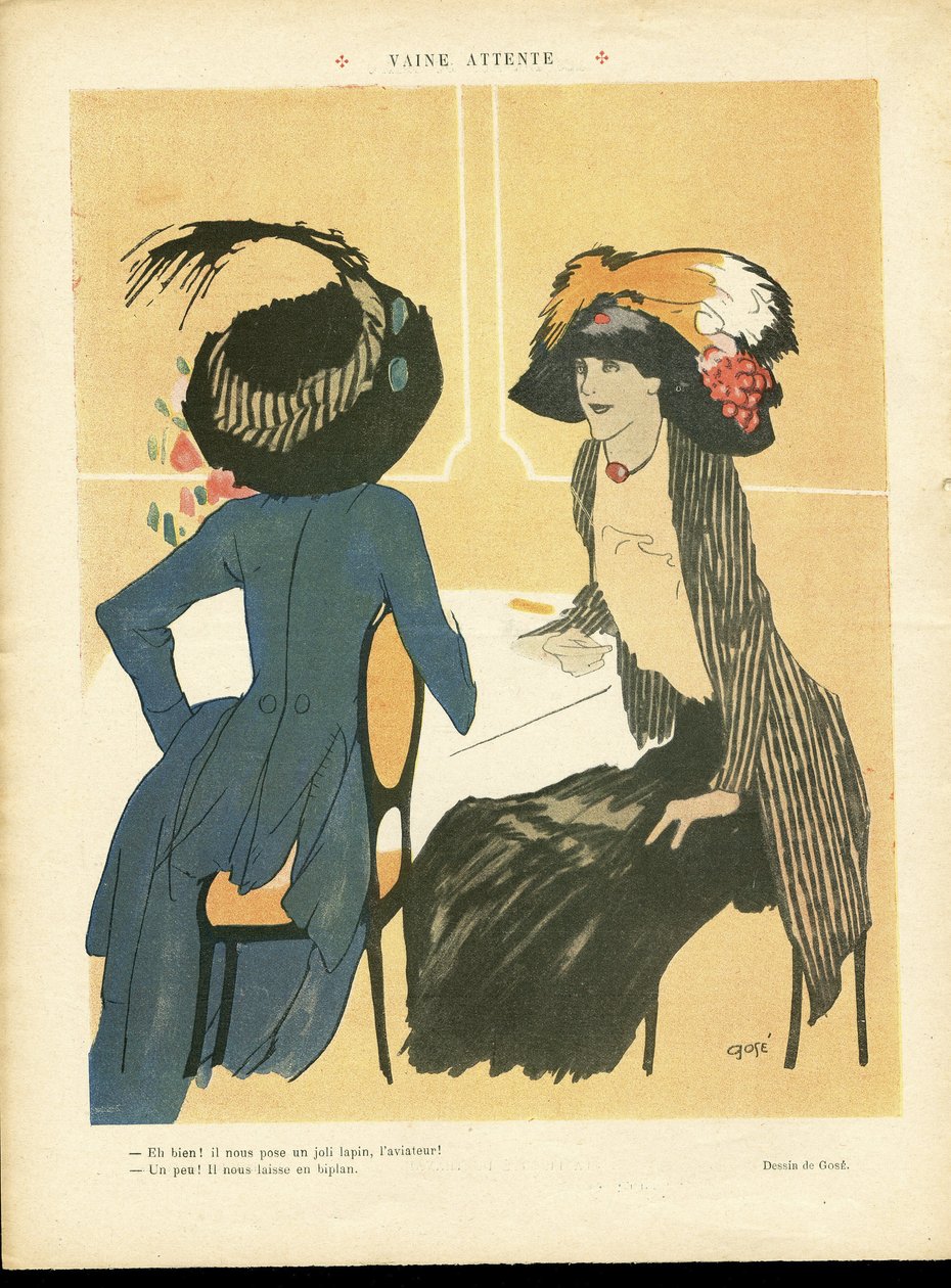 Illustrazione di Xavier Gose in Le Lire da Xavier Gose