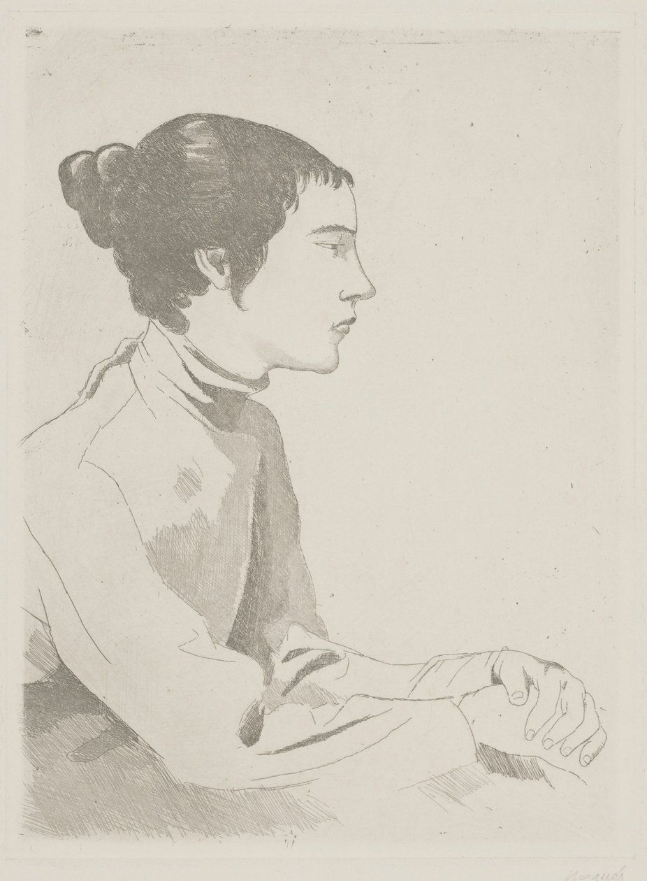 Ritratto di una donna da Xavier Nogues