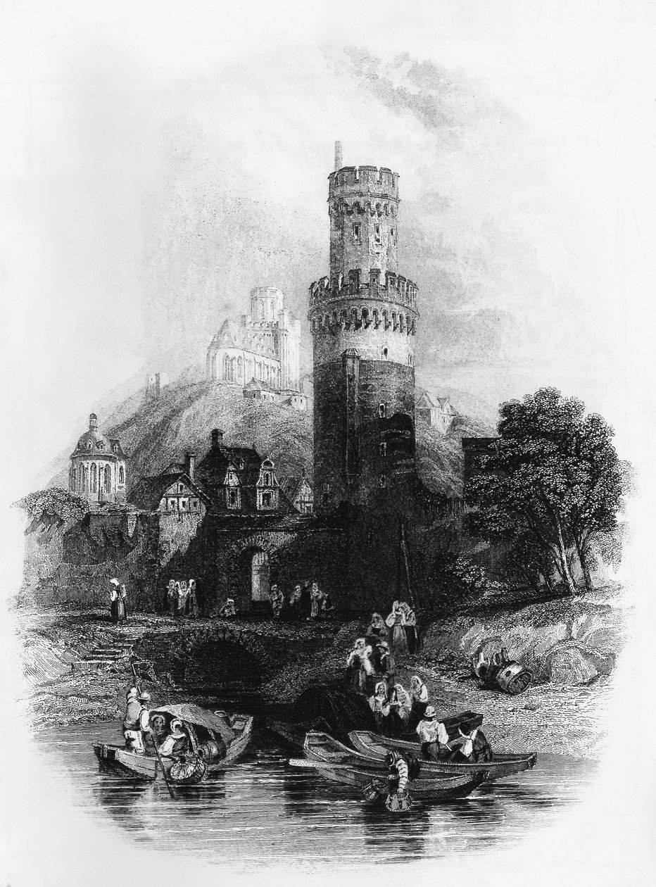 Illustrazione per Il lebbroso di Aosta, romanzo di Xavier De Maistre, incisione da Xavier de Maistre