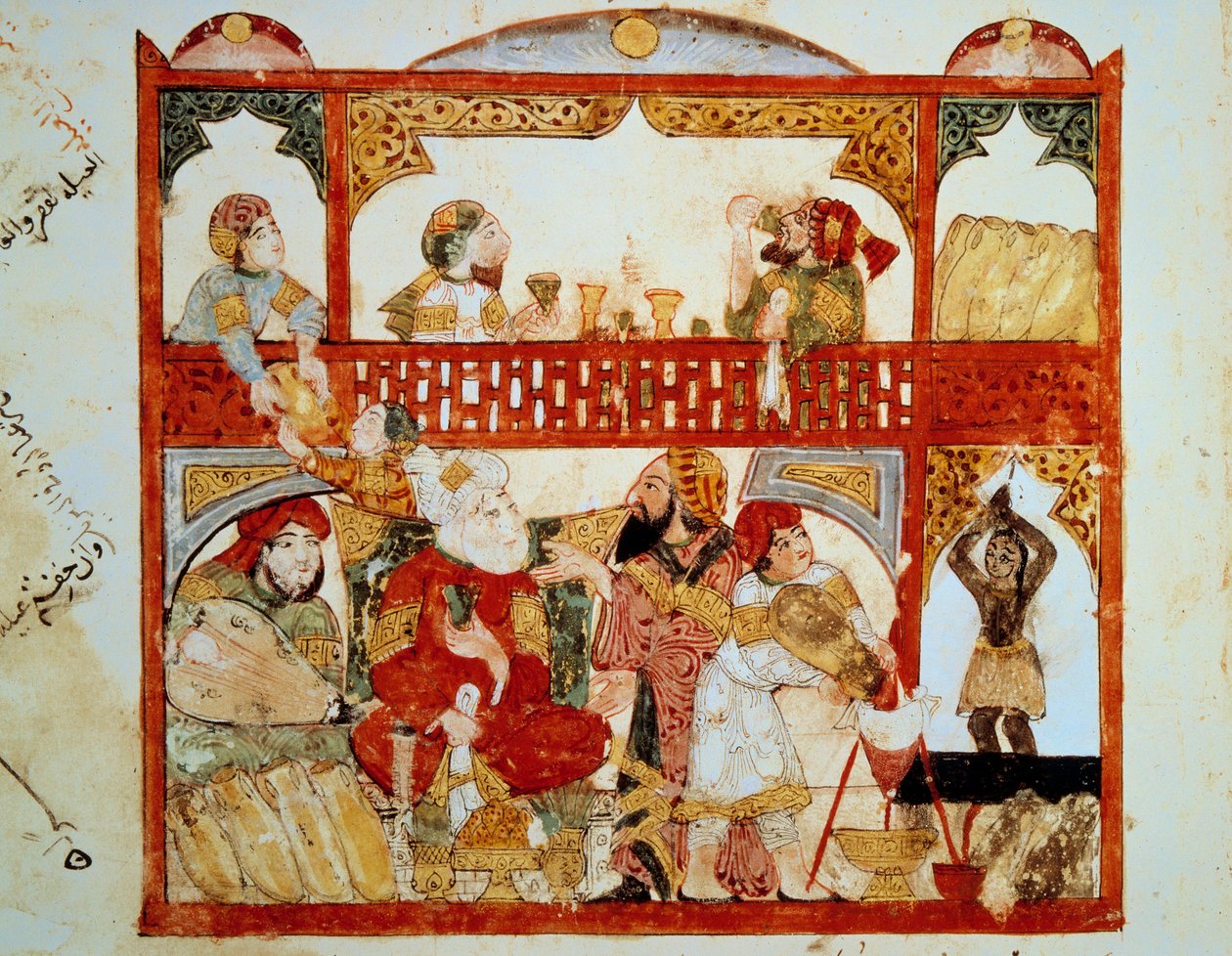 Il navigatore errante Abu-Zayd da Yahya ibn Mahmud Al Wasiti
