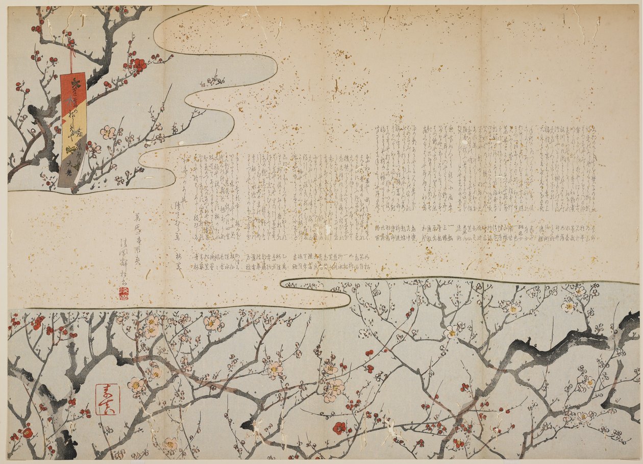 Prugno in fiore da Yamagata Soshin