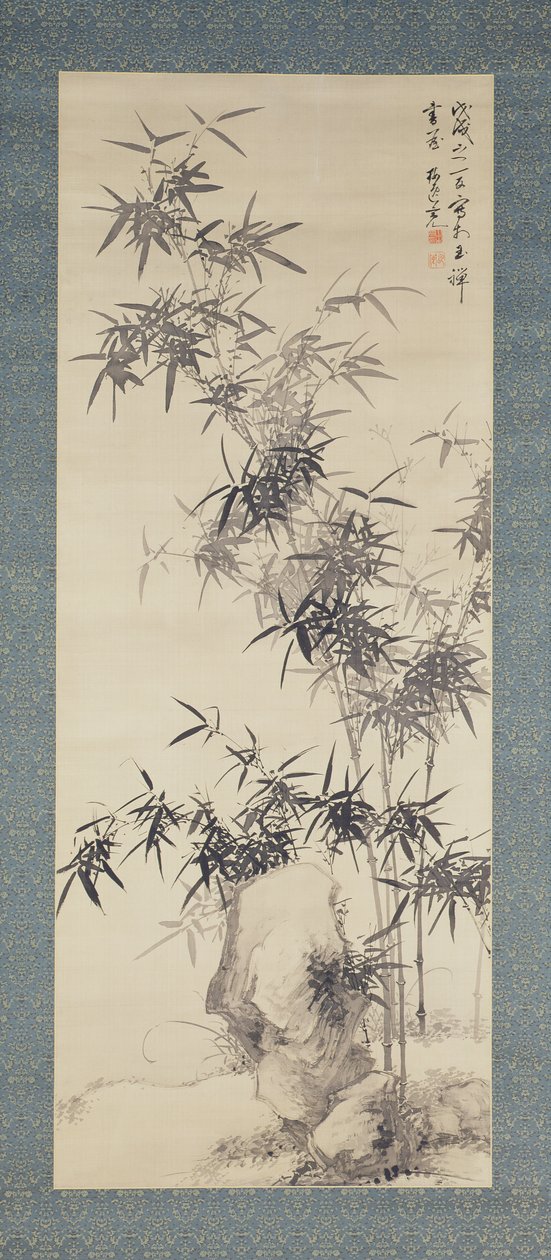 Bambù e rocce da Yamamoto Baiitsu
