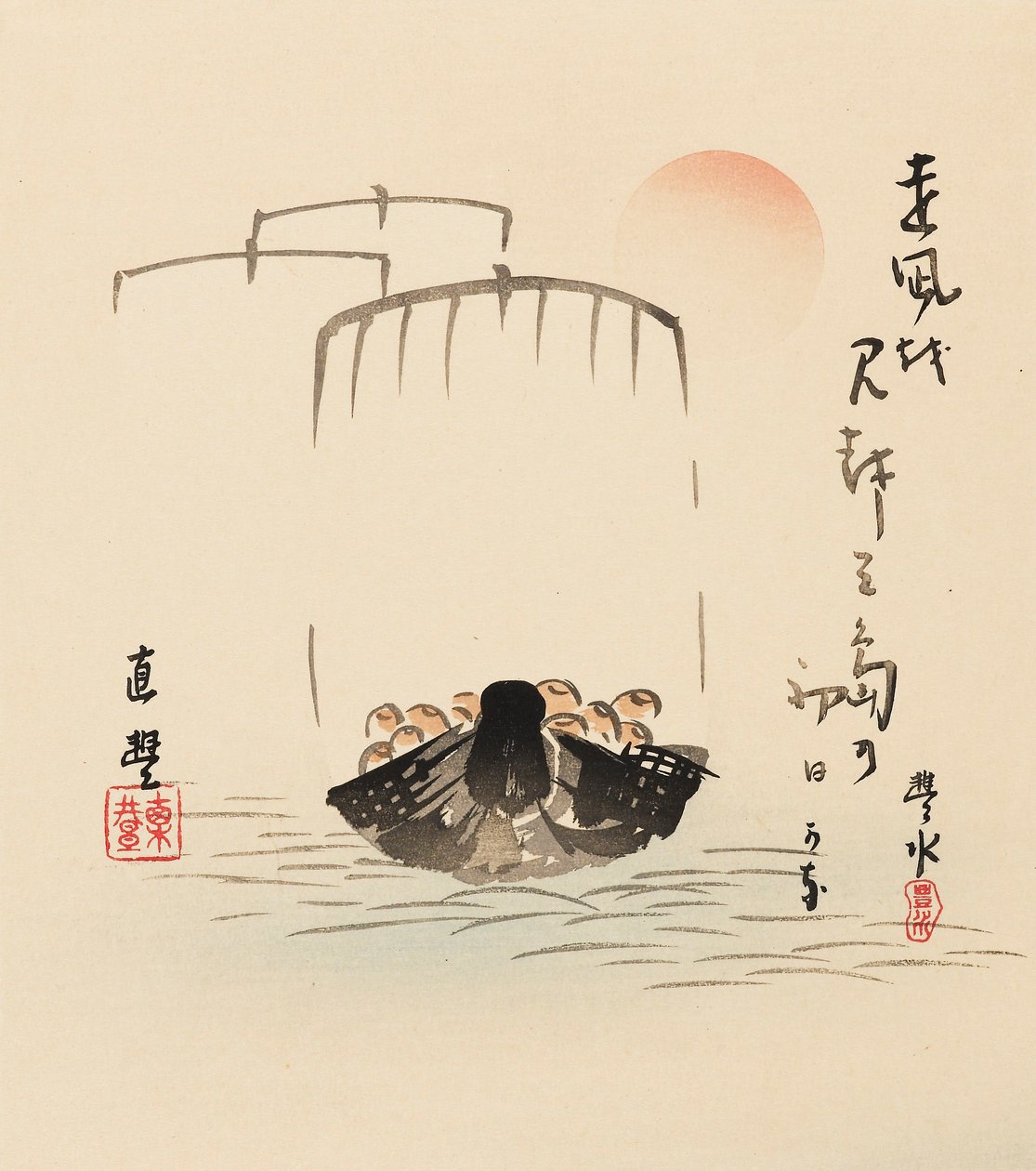 Stampa a Blocchi di Legno - Takarabune da Yamamoto Hosui