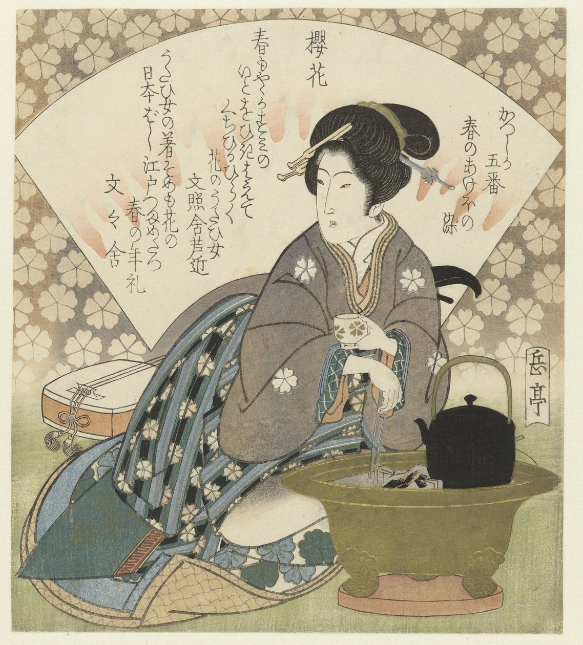 Fiori di ciliegio da Yashima Gakutei