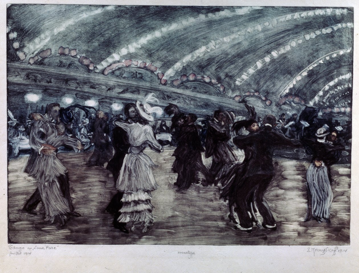 Il tango a Luna Park da Yelisaveta Sergeyevna Kruglikova
