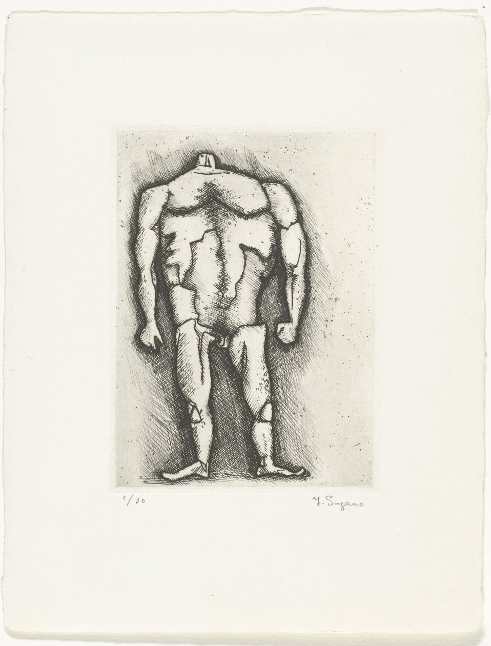 Uomo forte da Yo Sugano (signed by artist)
