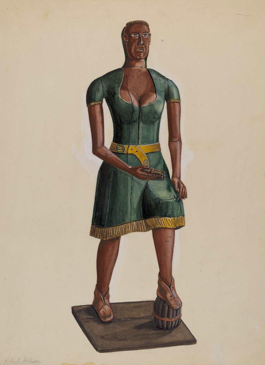 Indiano del negozio di sigari da Yolande Delasser