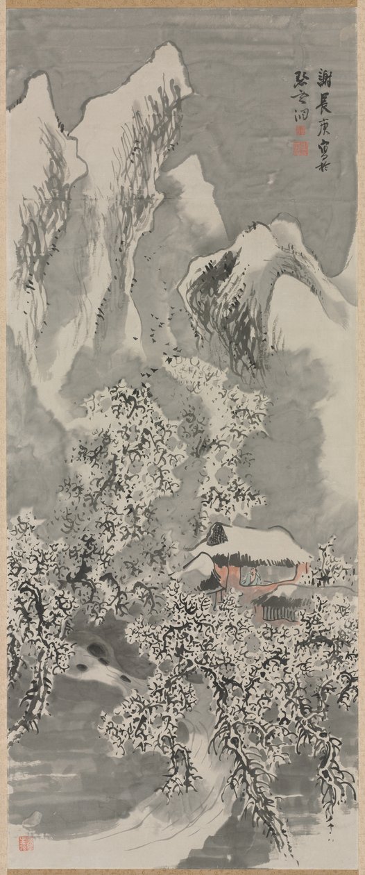 Paesaggio innevato da Yosa Buson
