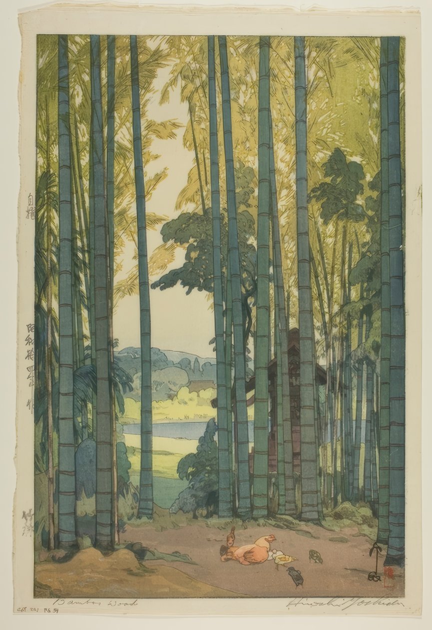 Bosco di bambù da Yoshida Hiroshi