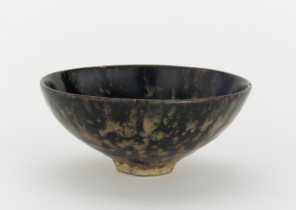 Ciotola da tè, provincia di Jiangxi, fine XIII-fine XIV secolo da Yuan Dynasty Chinese School