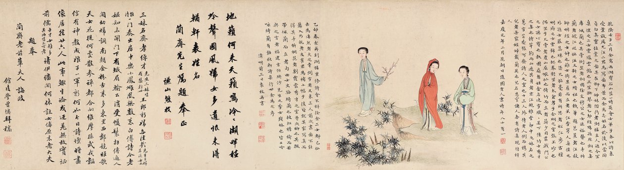 Yuan Mei e le sue Studentesse da Yuan Mei