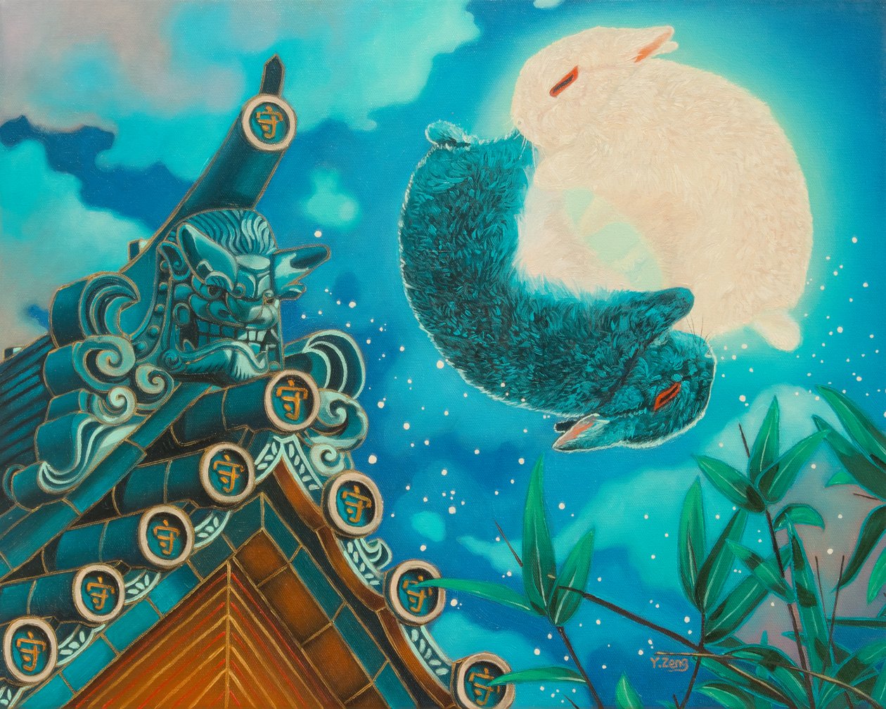 Luna dei conigli da Yue Zeng
