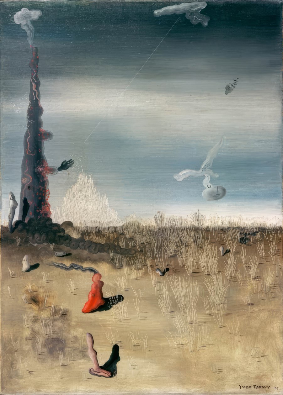 Spegnimento delle luci da Yves Tanguy