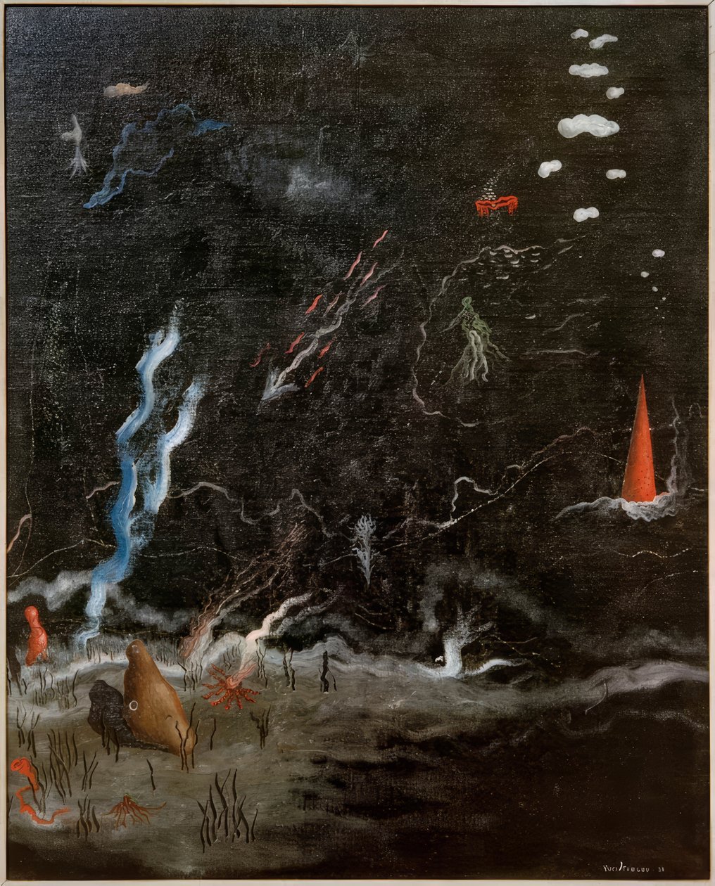 Il temporale (Schwarze Lands.) da Yves Tanguy