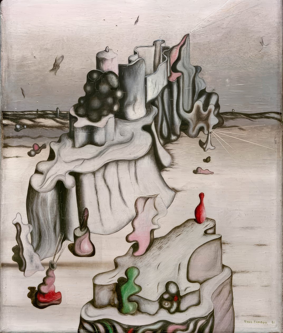 La torre occidentale da Yves Tanguy
