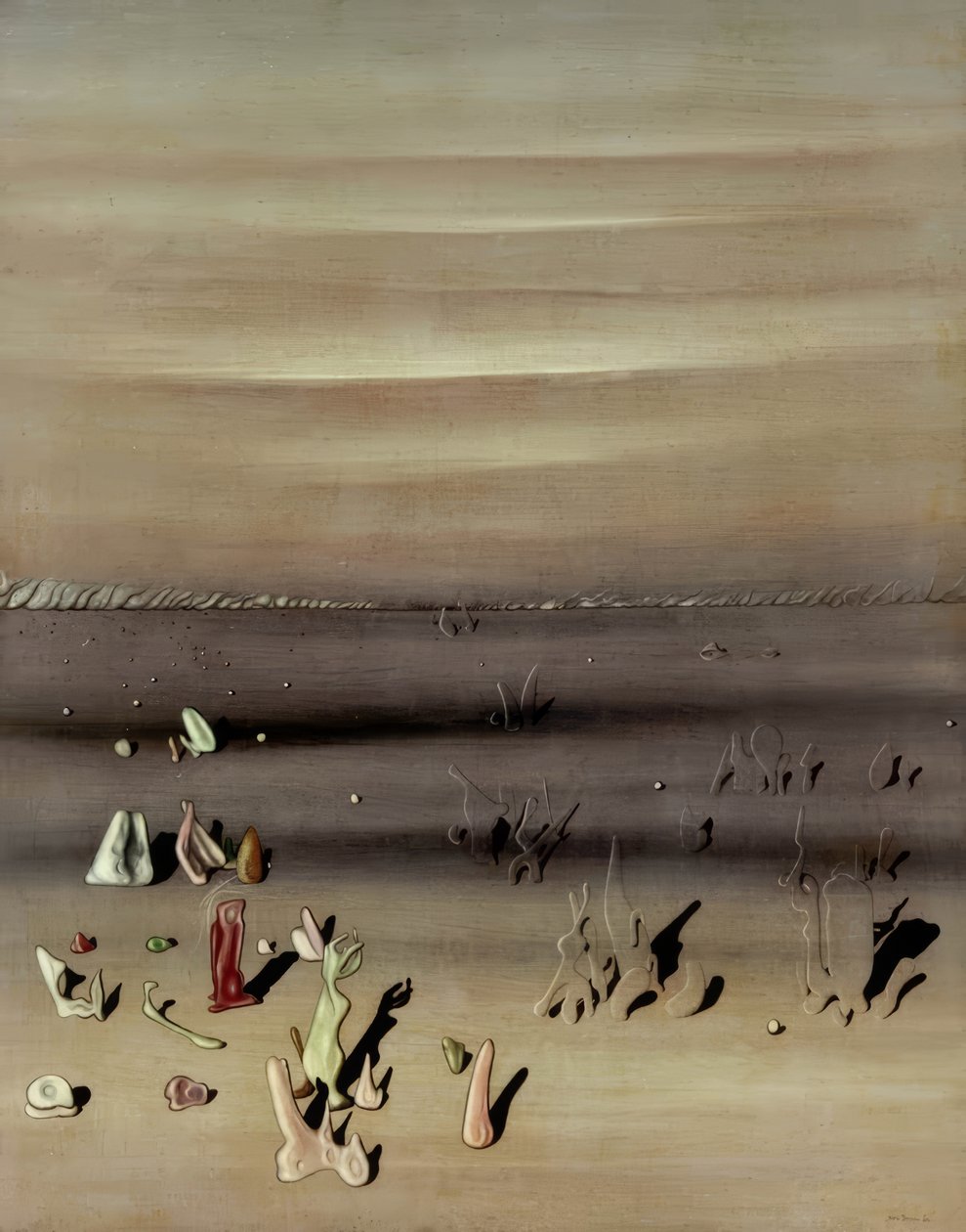 Fine della rampa da Yves Tanguy