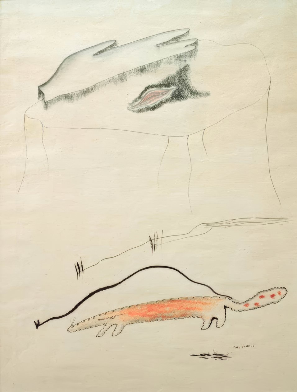 Composizione da Yves Tanguy