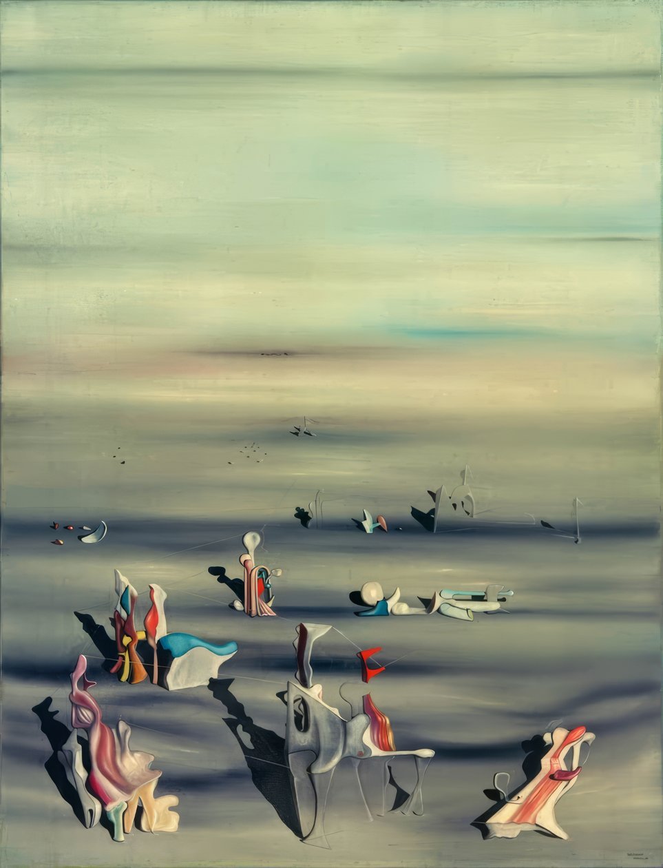 Tempo arredato da Yves Tanguy