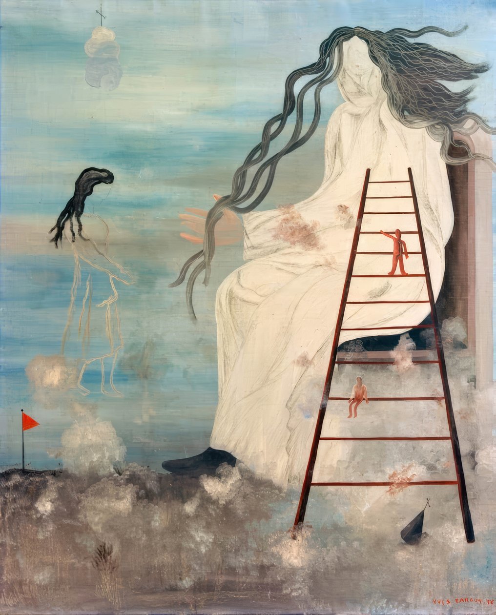 Senza titolo (La gigantessa) da Yves Tanguy