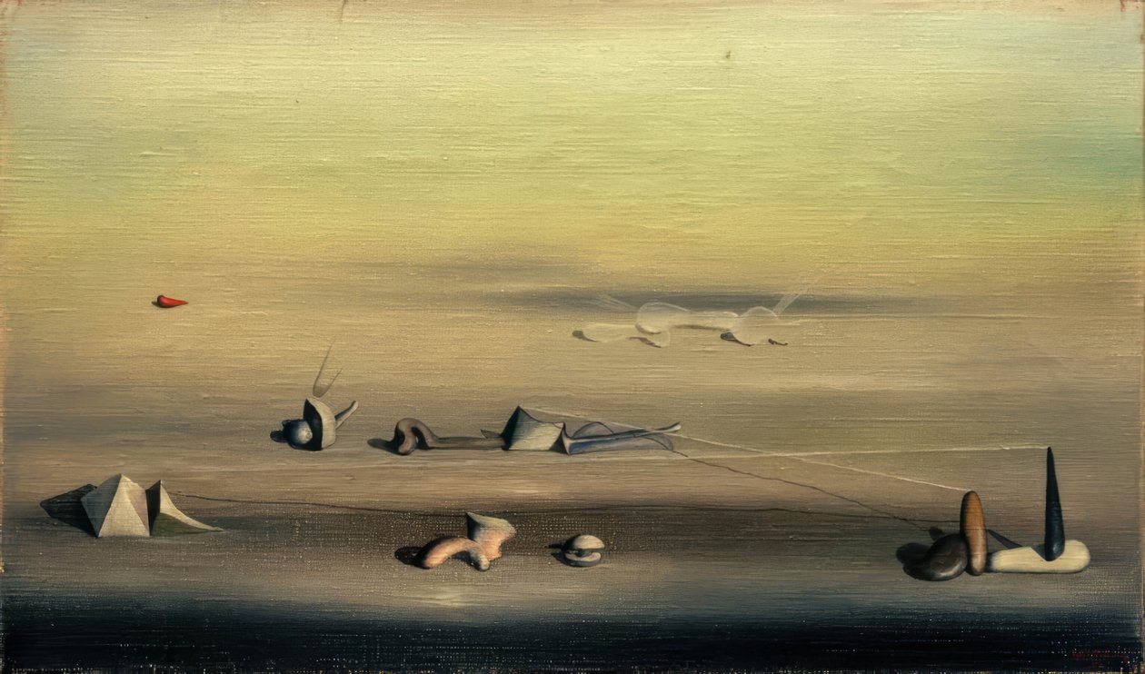 Senza titolo (Paesaggio) da Yves Tanguy
