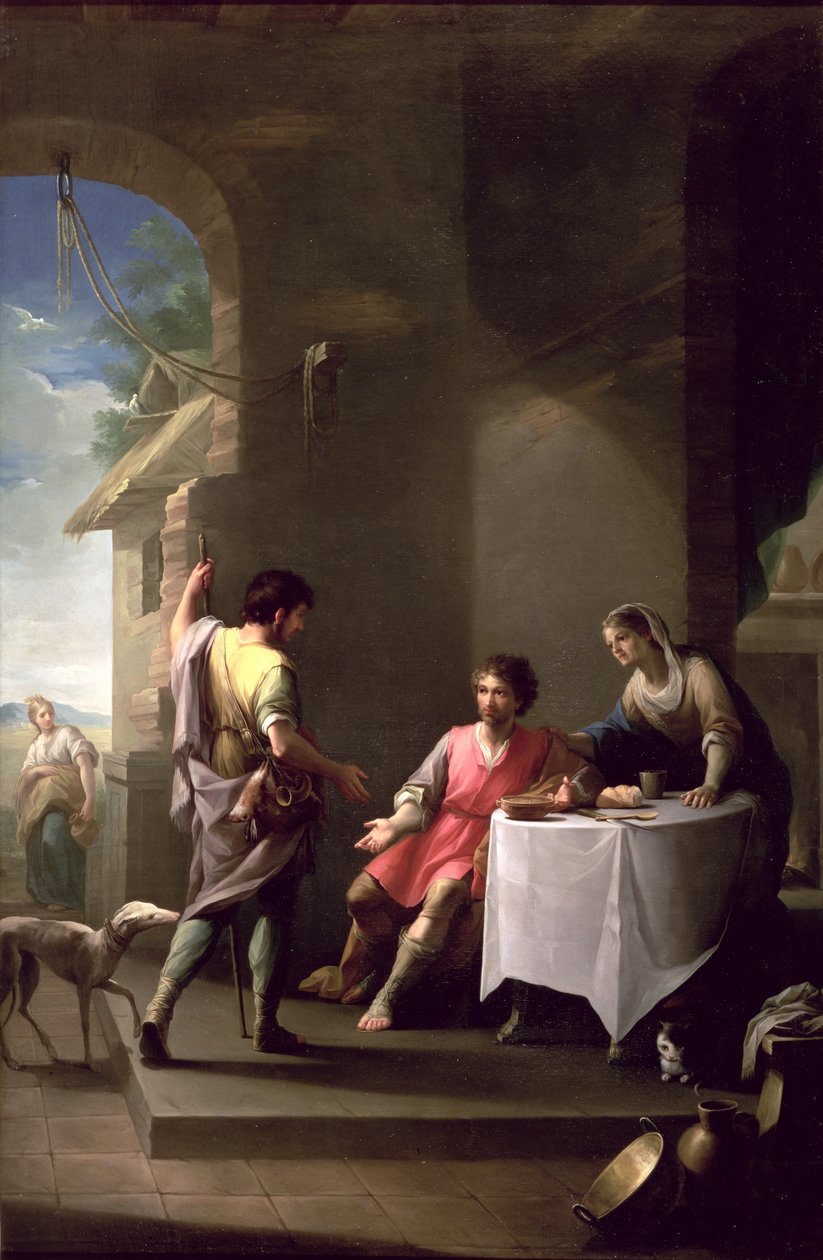 Esaù vende la sua primogenitura a Giacobbe da Zacarias Gonzalez Velazquez